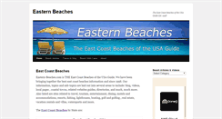 Desktop Screenshot of eastern-beaches.com