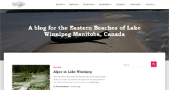 Desktop Screenshot of blog.eastern-beaches.mb.ca
