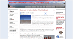 Desktop Screenshot of eastern-beaches.mb.ca